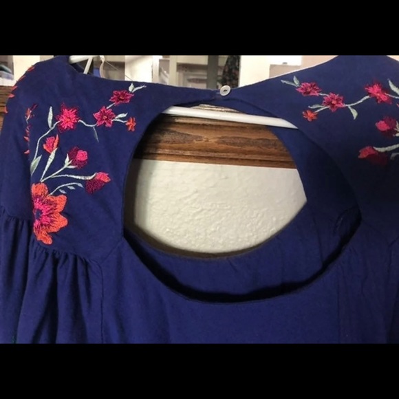 Free People Embroidered Top NWT - Picture 6 of 6